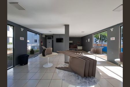 Apartamento para alugar com 43m², 2 quartos e 1 vagaÁrea comum - Salão de festas