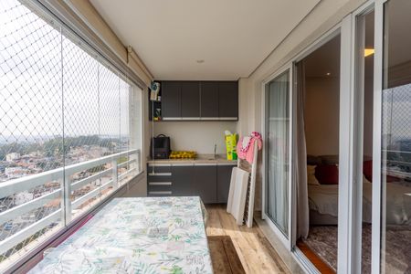Apartamento à venda com 85m², 2 quartos e 2 vagasVaranda da sala 