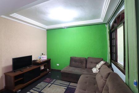 Sala de casa à venda com 4 quartos, 126m² em Jardim Santo André Cdhu, Santo André