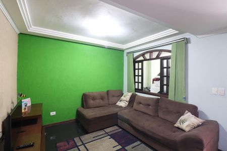 Sala de casa à venda com 4 quartos, 126m² em Jardim Santo André Cdhu, Santo André