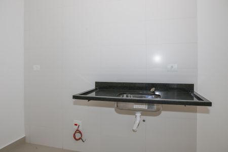 Cozinha de kitnet/studio à venda com 1 quarto, 33m² em Lapa, São Paulo