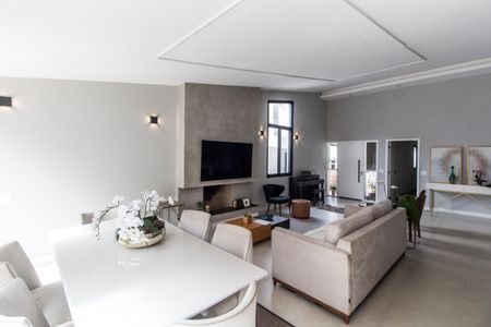 Sala  de casa de condomínio para alugar com 4 quartos, 300m² em Residencial Tres (alphaville), Santana de Parnaíba