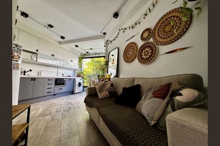 Sala de apartamento para alugar com 1 quarto, 33m² em Pinheiros, São Paulo
