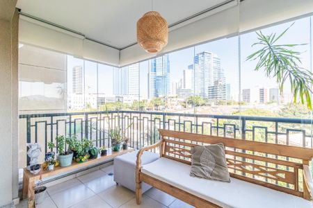 Sala de apartamento para alugar com 2 quartos, 74m² em Alphaville Conde Ii, Barueri