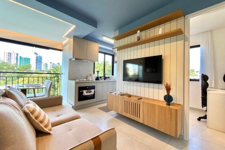 Sala de apartamento à venda com 2 quartos, 34m² em Vila Guarani (zona Sul), São Paulo