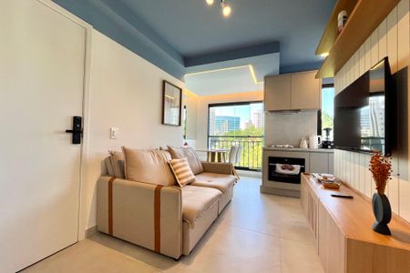 Sala de apartamento à venda com 2 quartos, 34m² em Vila Guarani (zona Sul), São Paulo