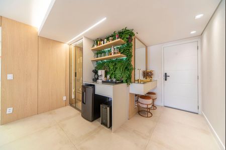 Sala de apartamento à venda com 4 quartos, 128m² em Vila Assunção, Santo André