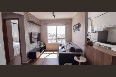 Sala de TV de apartamento para alugar com 2 quartos, 46m² em Jardim Boa Vista (zona Oeste), Osasco