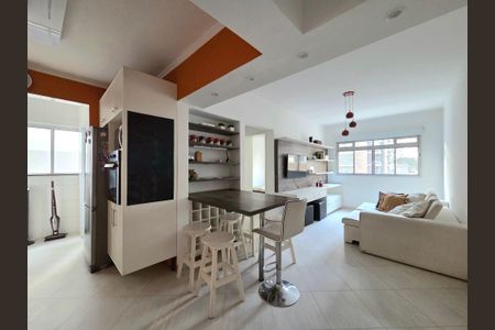 Sala de apartamento para alugar com 1 quarto, 54m² em Indianópolis, São Paulo