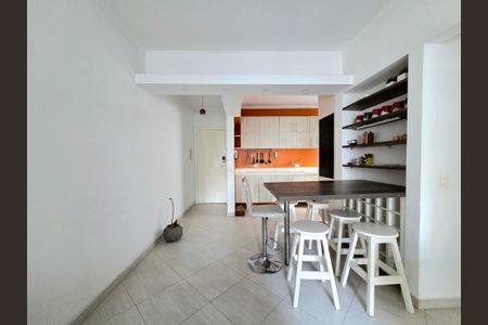 Sala de apartamento para alugar com 1 quarto, 54m² em Indianópolis, São Paulo