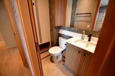 Apartamento à venda com 61m², 1 quarto e 1 vagaLavabo