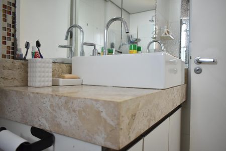 Apartamento à venda com 60m², 2 quartos e 2 vagasBanheiro da Social 