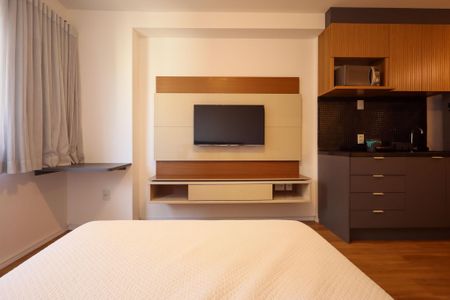 Quarto de kitnet/studio à venda com 1 quarto, 25m² em Santo Amaro, São Paulo