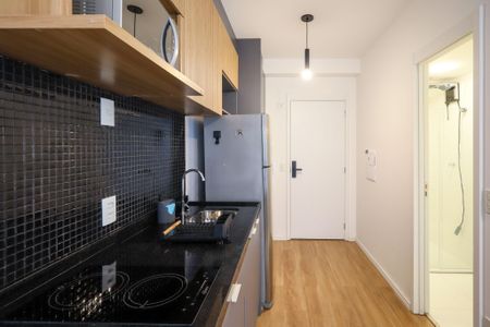 Studio para alugar com 25m², 1 quarto e sem vagaCozinha