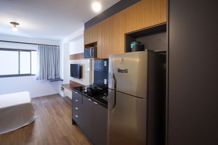 Studio para alugar com 25m², 1 quarto e sem vagaCozinha