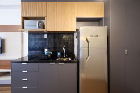 Studio para alugar com 25m², 1 quarto e sem vagaCozinha