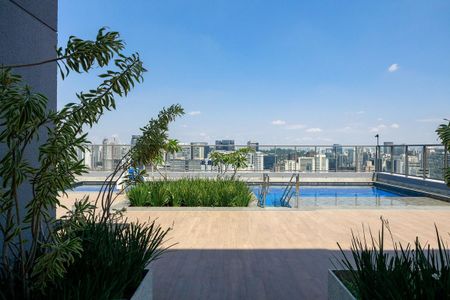 Studio para alugar com 25m², 1 quarto e sem vagaPiscina