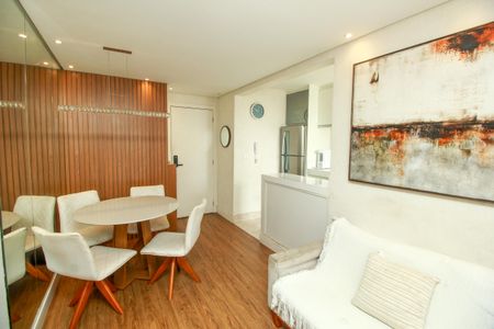 Sala de Jantar de apartamento à venda com 2 quartos, 50m² em Utinga, Santo André