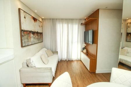 Sala de apartamento à venda com 2 quartos, 50m² em Utinga, Santo André