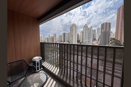 Apartamento à venda com 26m², 1 quarto e sem vagaVaranda