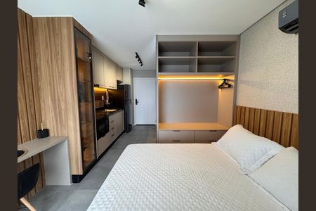 Sala de apartamento para alugar com 1 quarto, 26m² em Vila Regente Feijó, São Paulo