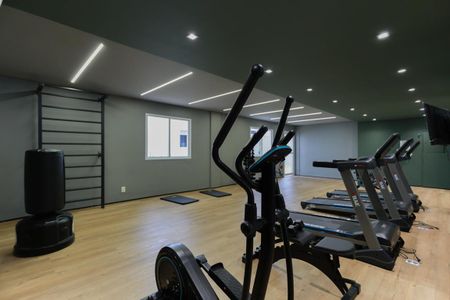 Apartamento para alugar com 36m², 2 quartos e sem vagaÁrea comum - Academia