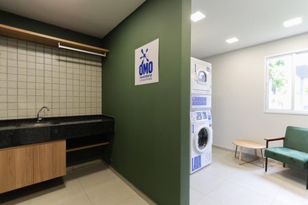 Apartamento para alugar com 36m², 2 quartos e sem vagaÁrea comum - Lavanderia