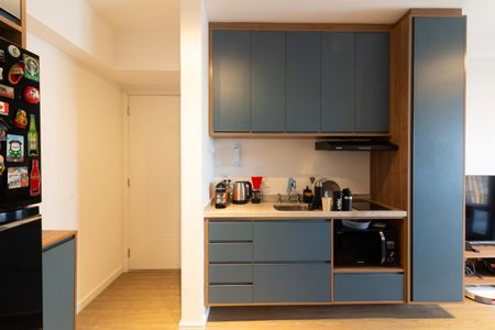 Sala - Cozinha de apartamento para alugar com 1 quarto, 37m² em Butantã, São Paulo