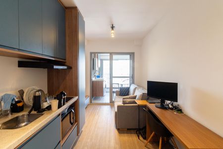 Apartamento para alugar com 37m², 1 quarto e 1 vagaSala - Cozinha