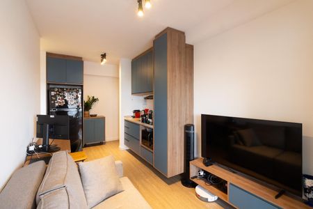 Sala - Cozinha de apartamento para alugar com 1 quarto, 37m² em Butantã, São Paulo