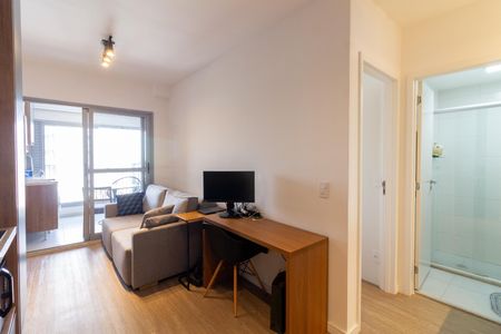 Sala - Cozinha de apartamento para alugar com 1 quarto, 37m² em Butantã, São Paulo