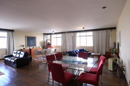 Sala de apartamento para alugar com 4 quartos, 360m² em Mangabeiras, Belo Horizonte