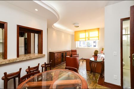 Sala de Jantar de apartamento para alugar com 2 quartos, 75m² em Funcionários, Belo Horizonte