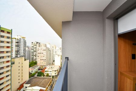 Studio para alugar com 28m², 1 quarto e sem vaga Studio para alugar com 28m², 1 quarto e sem vagavaranda Sala