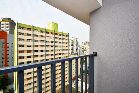 Studio para alugar com 28m², 1 quarto e sem vaga Studio para alugar com 28m², 1 quarto e sem vagavaranda Sala