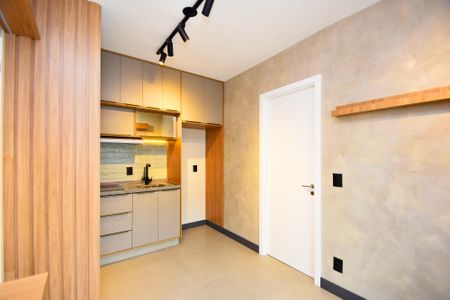 Studio para alugar com 28m², 1 quarto e sem vaga Studio para alugar com 28m², 1 quarto e sem vagaSala