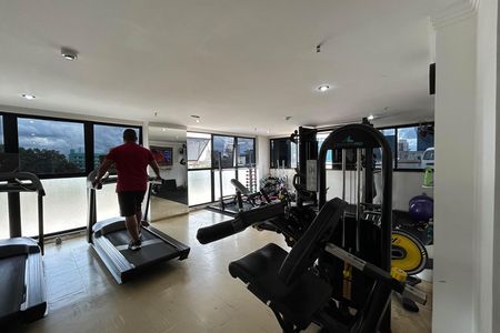 Apartamento para alugar com 33m², 1 quarto e 1 vaga Apartamento para alugar com 33m², 1 quarto e 1 vagaÁrea comum - Academia