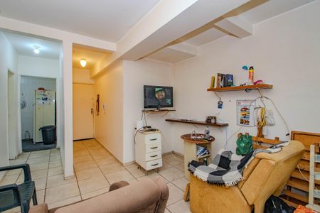 Sala de apartamento à venda com 1 quarto, 50m² em Auxiliadora, Porto Alegre