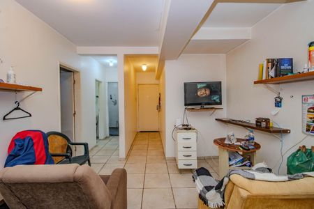 Sala de apartamento à venda com 1 quarto, 50m² em Auxiliadora, Porto Alegre