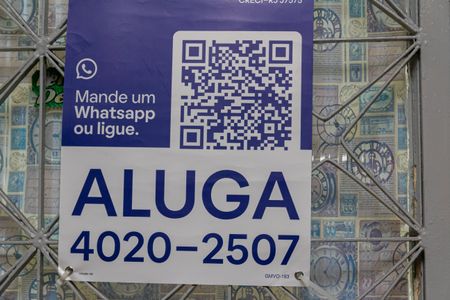Casa para alugar com 60m², 2 quartos e 1 vagaPlaca instalada em 28/04/2026 com o código GMVO-183