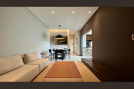 Sala  de apartamento à venda com 4 quartos, 95m² em Sion, Belo Horizonte