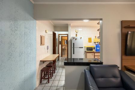 Cozinha  de apartamento para alugar com 2 quartos, 62m² em Guilhermina, Praia Grande