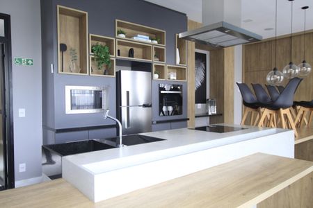Apartamento para alugar com 38m², 1 quarto e 1 vagaÁrea comum - Salão de festas