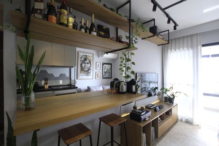 Apartamento para alugar com 38m², 1 quarto e 1 vagaSala