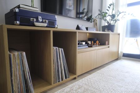 Apartamento para alugar com 38m², 1 quarto e 1 vagaDetalhe Sala