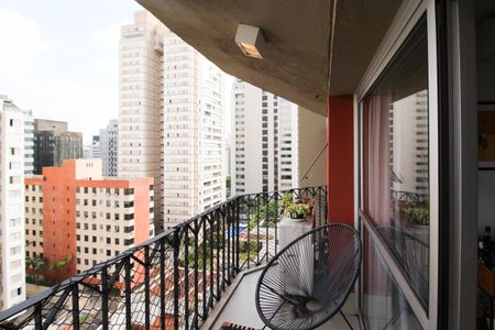 Varanda de apartamento à venda com 2 quartos, 84m² em Itaim Bibi, São Paulo