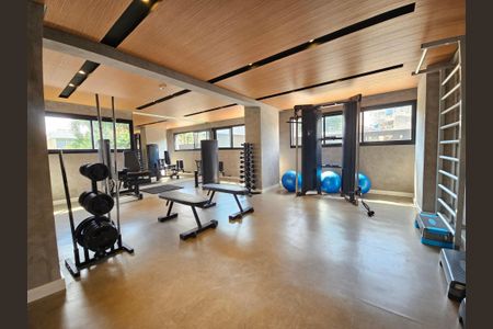 Studio para alugar com 32m², 1 quarto e 1 vagaAcademia