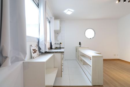 Apartamento à venda com 42m², 1 quarto e 1 vagaCozinha e Área de serviço 