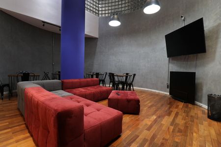 Apartamento à venda com 42m², 1 quarto e 1 vagaSalão de festas 