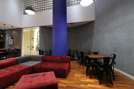 Apartamento à venda com 42m², 1 quarto e 1 vagaSalão de festas 